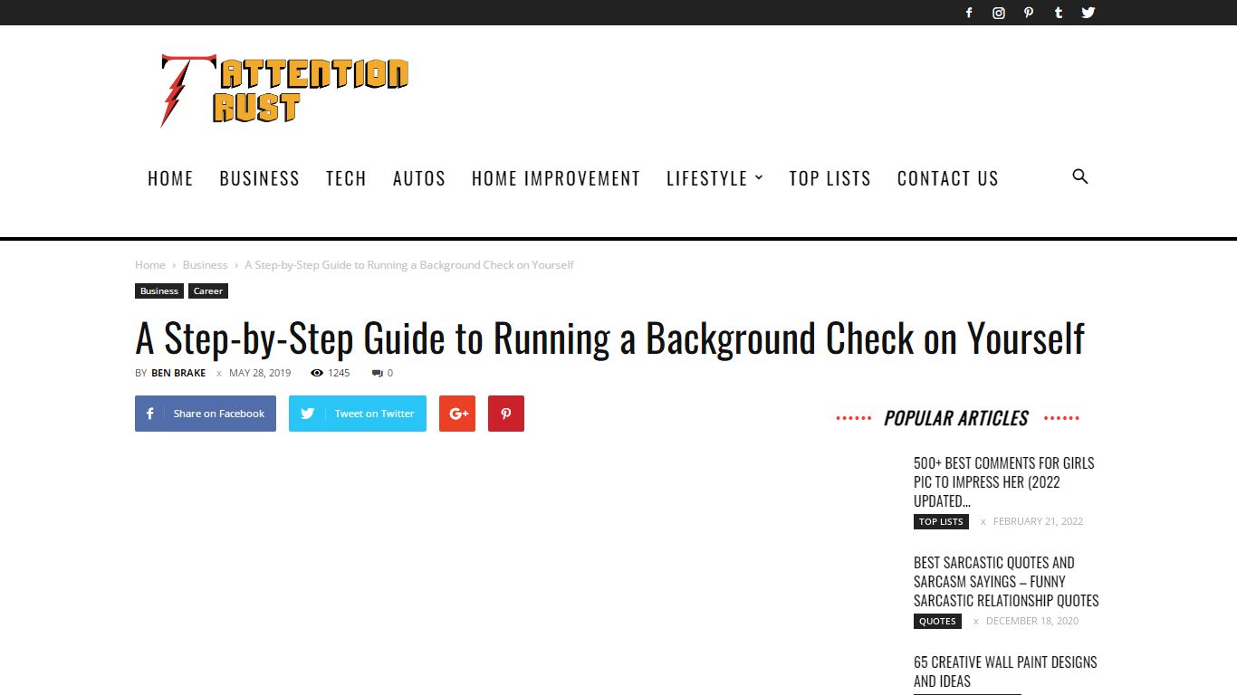 A Step-by-Step Guide to Running a Background Check on Yourself